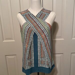 BCBG maxazria sleeveless wrap tank size xs